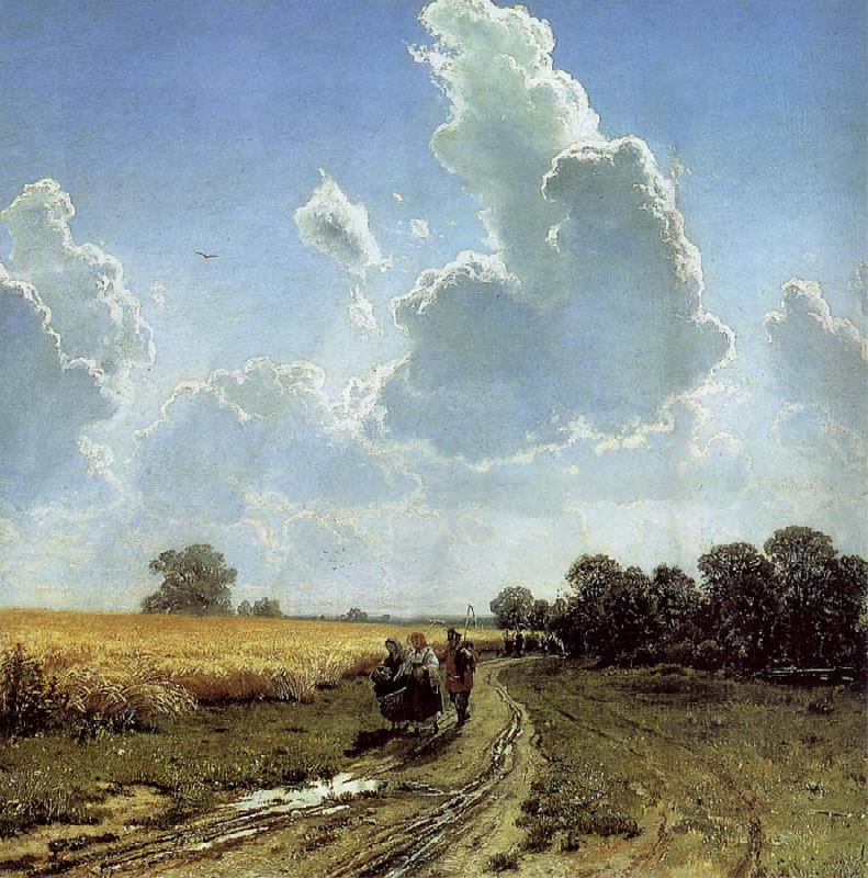 Ivan Shishkin Midday in the Environs of Moscow oil painting image